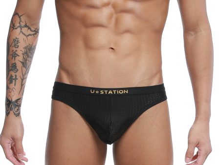 [U-STATION] Seduction Thong Black (U2204-001) Fashion