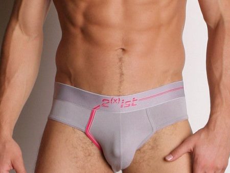 [2(x)ist] Liquid Cotton No-Show Brief Grey (6550) Online