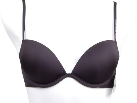 [Calvin Klein] One Mircofiber Push Up Bra Black (F3226) Discount