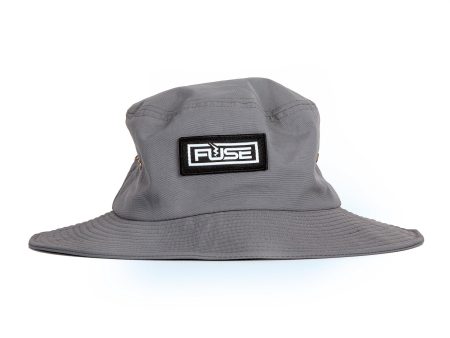 Fuse Skipper Weatherproof Bucket Hat | Grey on Sale