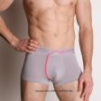 [2(x)ist] Liquid Cotton Square Cut Trunk Grey (6554) Online Hot Sale